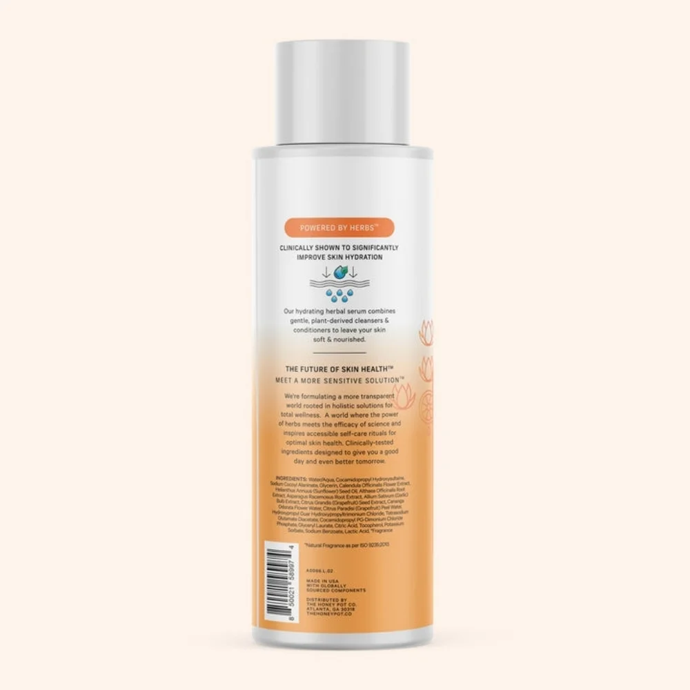NEW Honey Pot Grapefruit Ylang Ylang Hydrating Body Cleanser 15 fl.oz‎